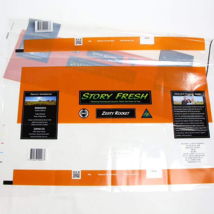 35 Micon Anti-fog BOPP-film som används för förpackning av grönsaker / sallader