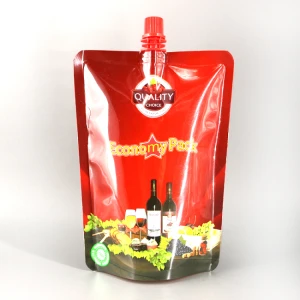 Plast Vin Väskor Med Spray