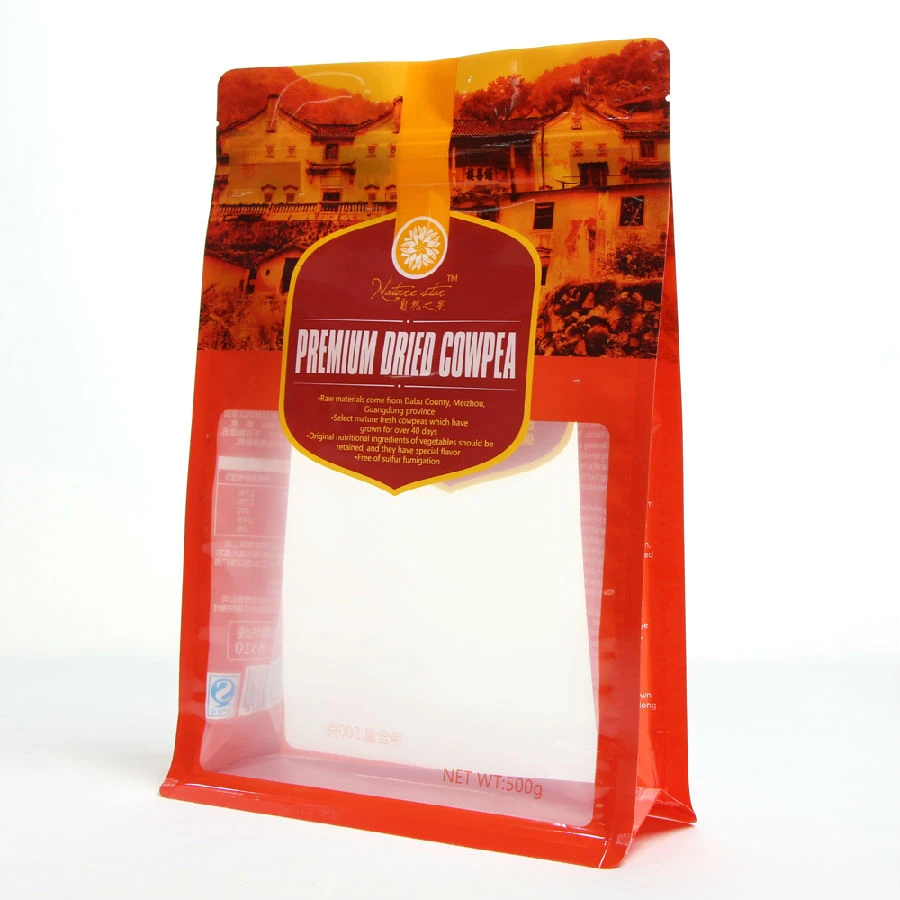 ziplock matväska med klart fönster