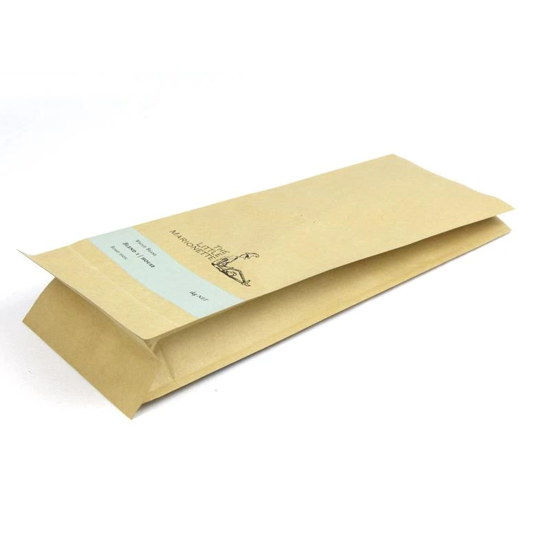 Kraftpapper Aluminiumfoliepåse med ventil 8 Sidan förseglad Kraft Paper Aluminium Foil Bag With Valve 8 Side Sealed