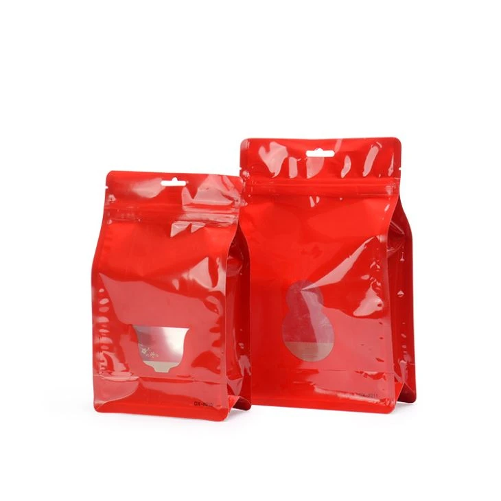 Aluminiumfolie lådan med fönster