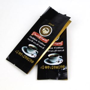 Aluminiumfolie Sida Gusset Kaffe Bag