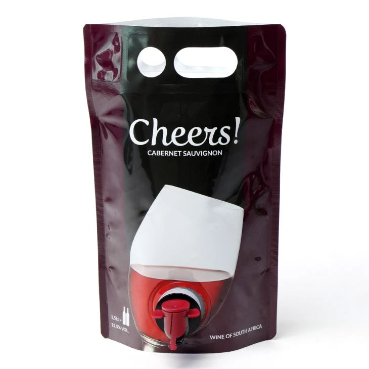 Spoutväska Aluninum Foil Wine Bag