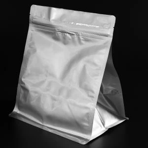 Aluminiumfolie dragkedja Boxpouch för varma flytande vatten