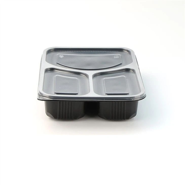 Bento Box Takeout Container,trays Plastic With Lid Food,plastic Tray Transparent