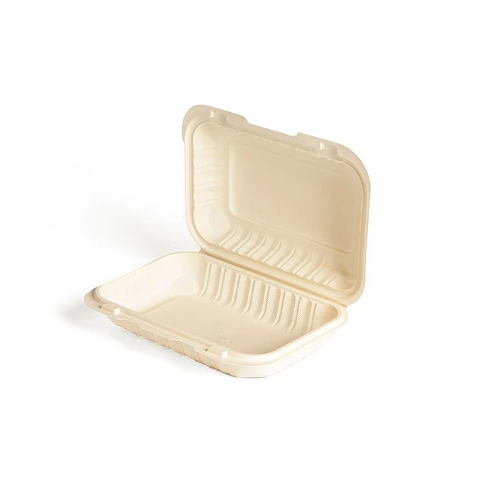 205 Takeout Packaging Food Container Disposable To-go Lunch Box Takeaway Container Plastic Food Box 9x6inch