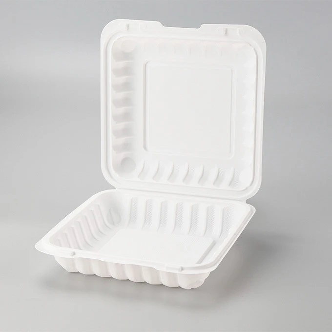 Clamshell 9x9 tums MFPP To Go-behållare