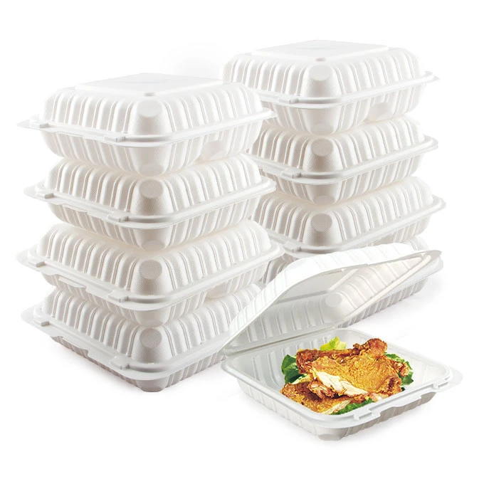 Clamshell Take Out Matbehållare 8 X 8