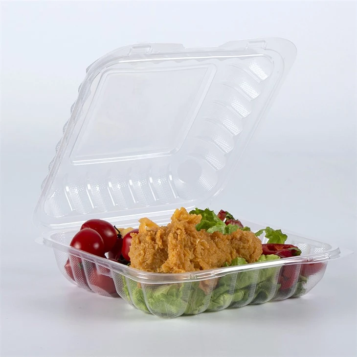 Klara Bento Box-behållare för engångsbruk