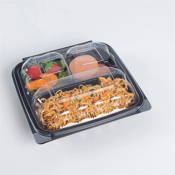 Bento engångsboxar 3 fack