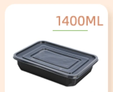 Engångsförpackning för mat 1 fack