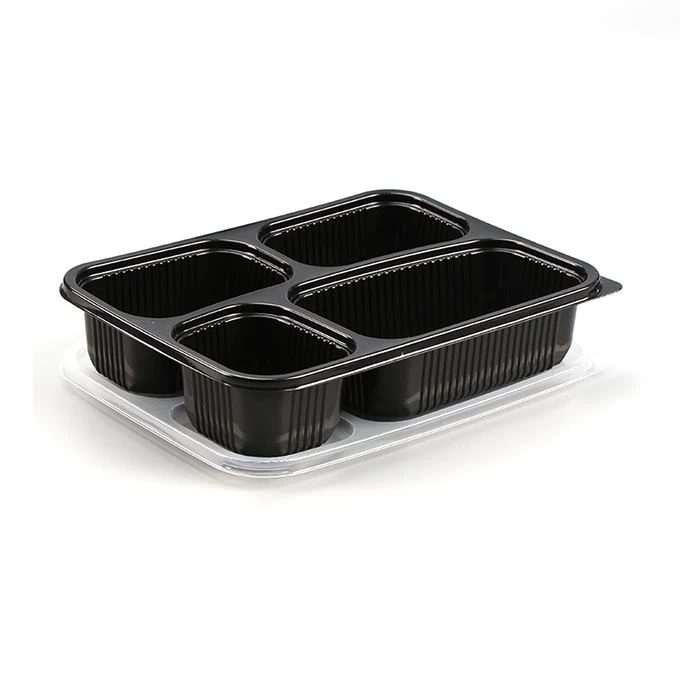 Disposable Bento Box 4-fack
