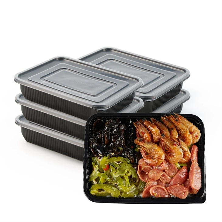 Mikrovågssäker take away-matbehållare