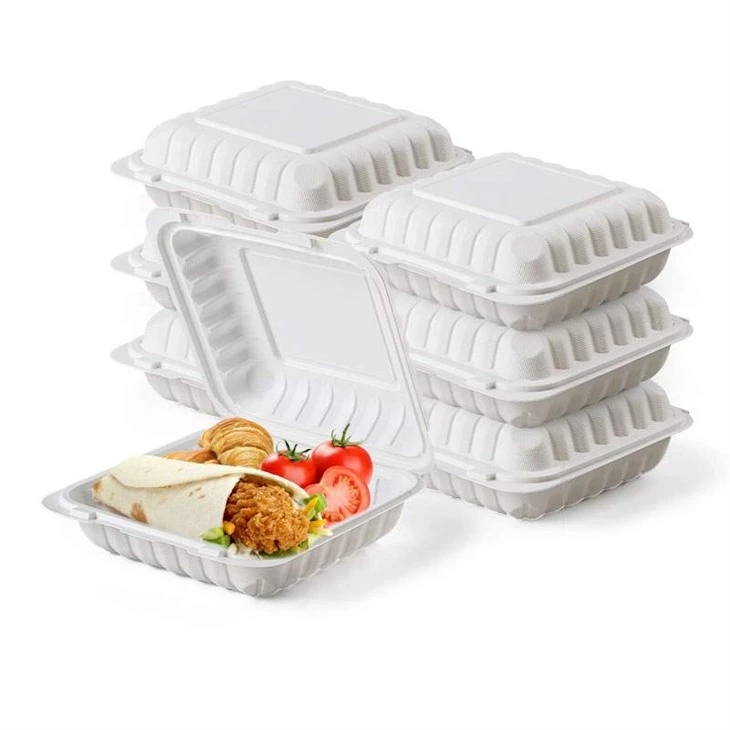Kinesiska ta ut behållare av plast