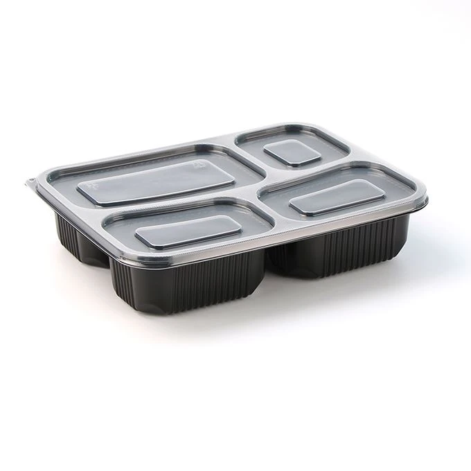 Deli-matförvaringsbehållare av plast