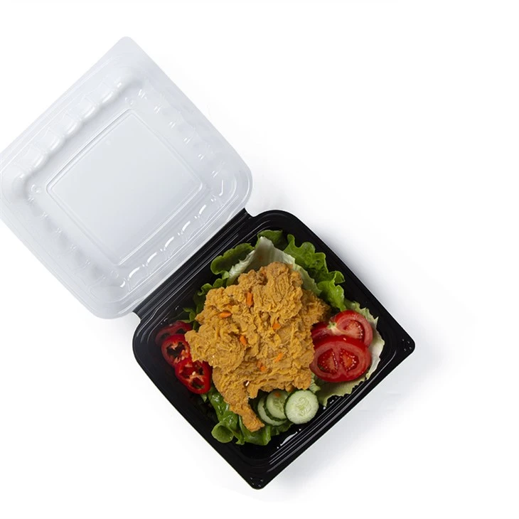 Plast take away behållare Varm mat