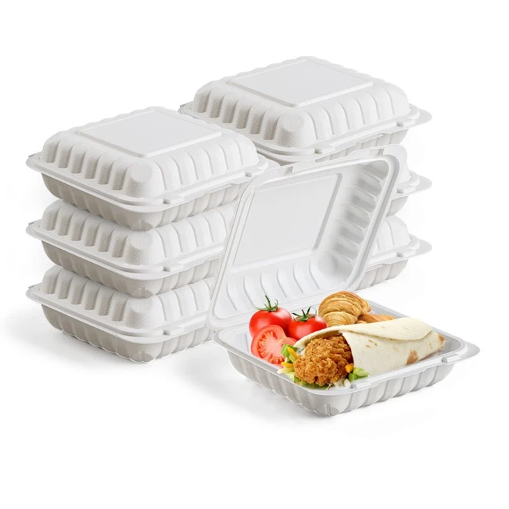 Återanvändbar matbehållare för take away