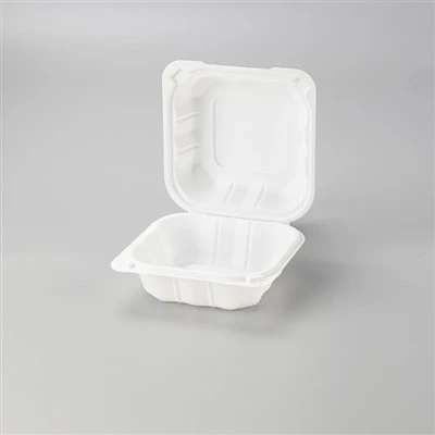6x6 Clamshell matbehållare