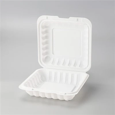 8x8 tum Ta ut Clamshell-burgerlådor