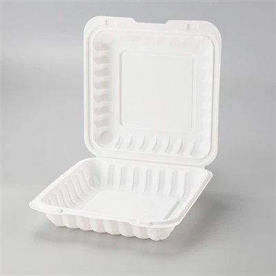 Clamshell 9x9 tums MFPP To Go-behållare