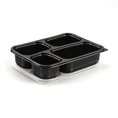 Disposable Bento Box 4-fack