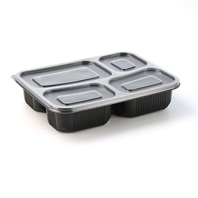 Deli-matförvaringsbehållare av plast