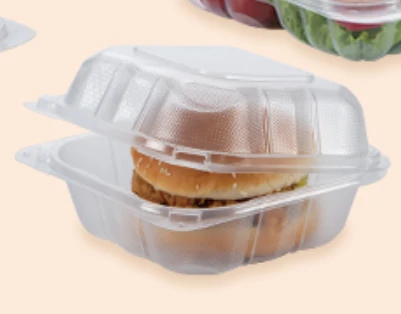 Transparent To Go-behållare