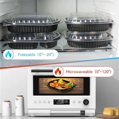 2 Compartment Takeaway Containers 2 Compartment Takeaway Containers