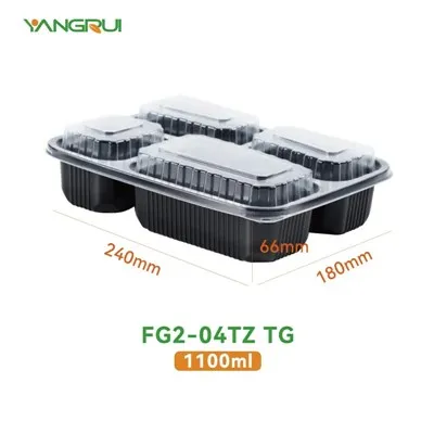 4-compartment To-go Containers 4-compartment To-go Containers